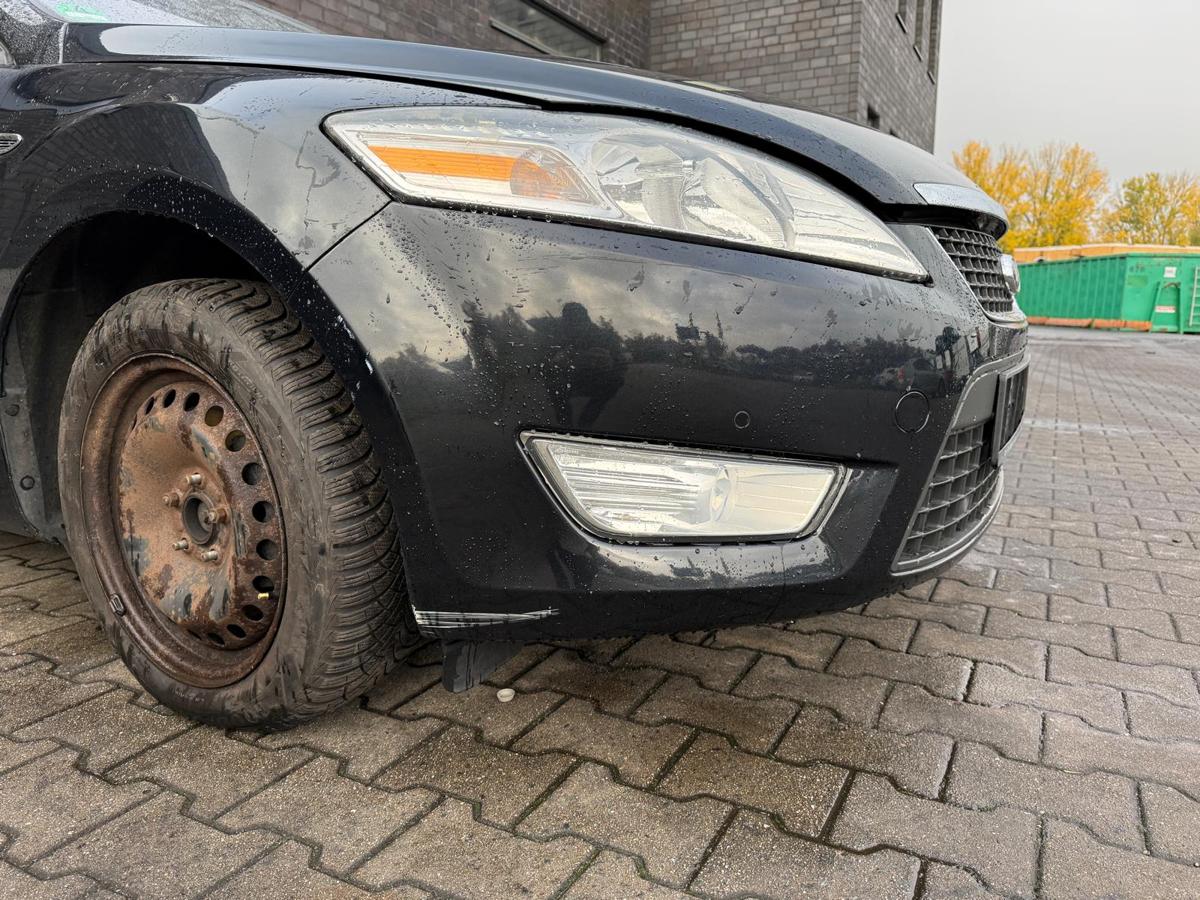Ford Mondeo BA7 original Stoßstange Stoßfänger vorn Panther Schwarz Vorfacelift BJ09